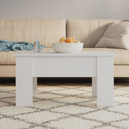 Coffee Table | White | Engineered wood | Medium | Adjustable Armrests