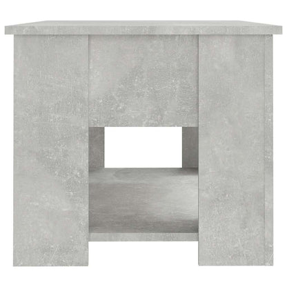 Coffee Table Concrete Grey 79x49x41 cm Engineered Wood