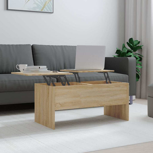 Coffee Table | Sonoma oak | Engineered wood | Medium | Coffee Table
