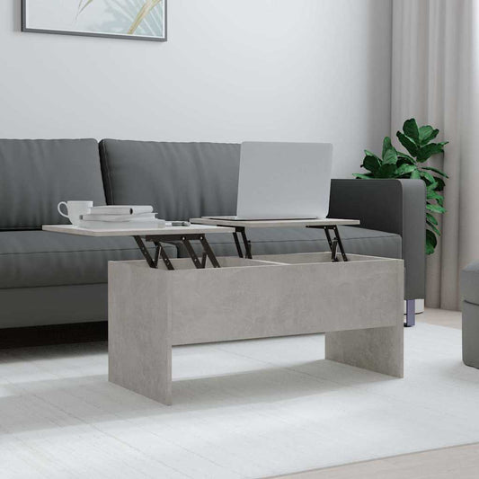 Coffee Table | Concrete grey | Engineered wood | Medium
