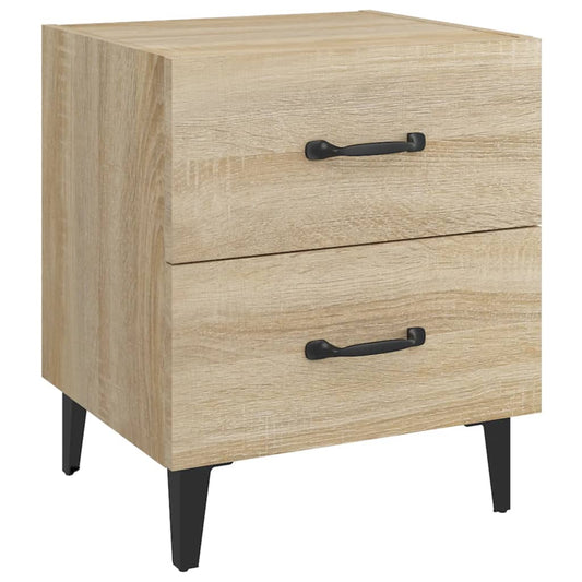 Bedside Cabinet Sonoma Oak 40x35x47.5 cm