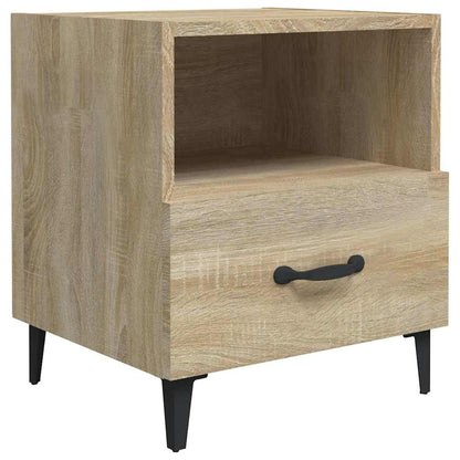 Bedside Cabinet Sonoma Oak Engineered Wood