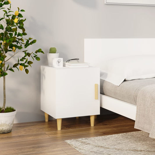 Bedside Cabinet | White | Engineered wood | Medium | Bedside Cabinet