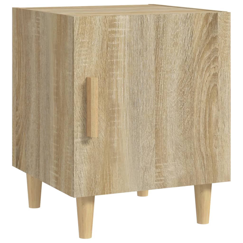 Bedside Cabinet Sonoma Oak Engineered Wood