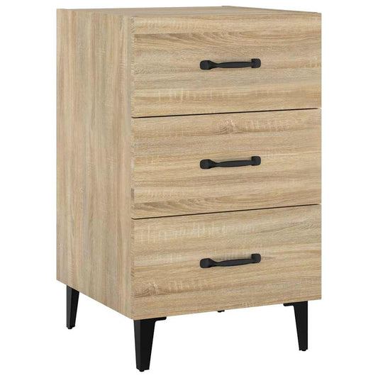 Bedside Cabinet | Sonoma oak | Engineered wood, metal | Standard