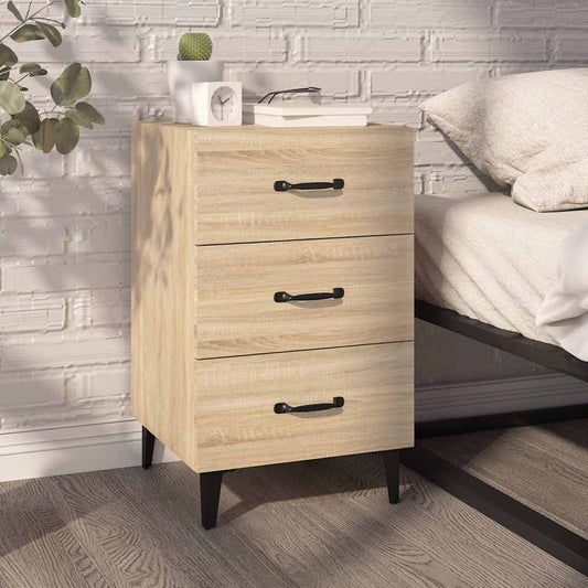 Bedside Cabinet | Sonoma oak | Engineered wood, metal | Standard