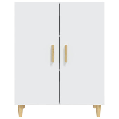 Sideboard White 70x34x90 cm Engineered Wood