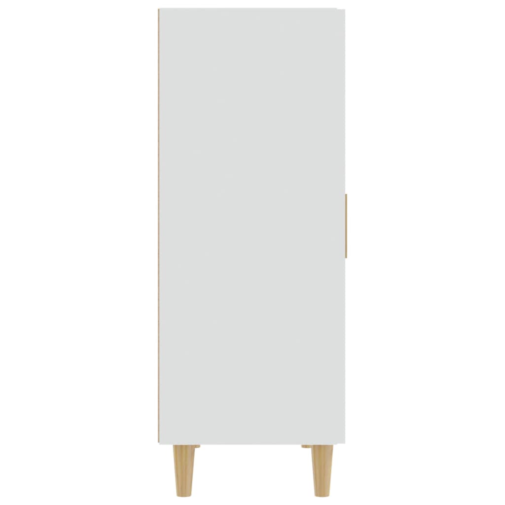 Sideboard White 70x34x90 cm Engineered Wood