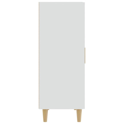 Sideboard White 70x34x90 cm Engineered Wood