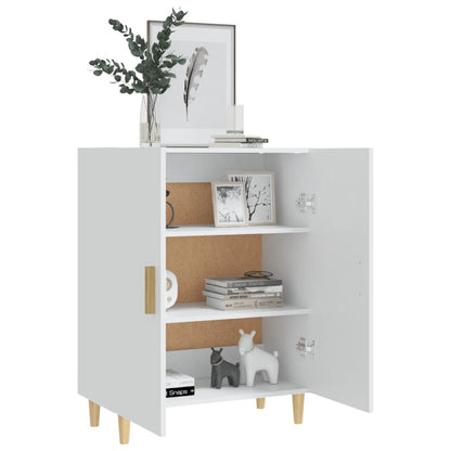 Sideboard White 70x34x90 cm Engineered Wood