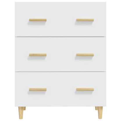 Sideboard White 70x34x90 cm Engineered Wood