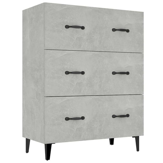 Sideboard | Concrete Grey | Engineered Wood | Medium | Sideboard