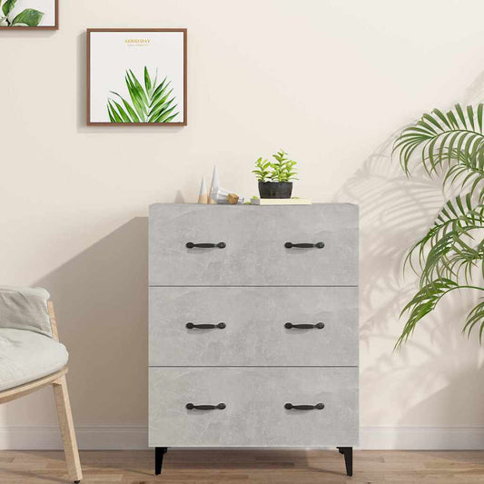 Sideboard | Concrete Grey | Engineered Wood | Medium | Sideboard