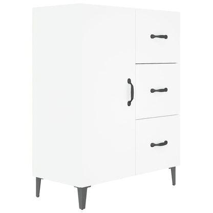 Sideboard White 69.5x34x90 cm Engineered Wood