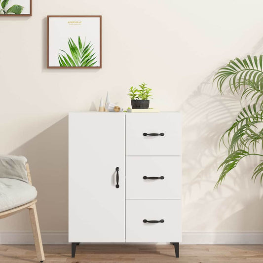 Sideboard | White | Engineered wood | Medium | Sideboard | Rectangular