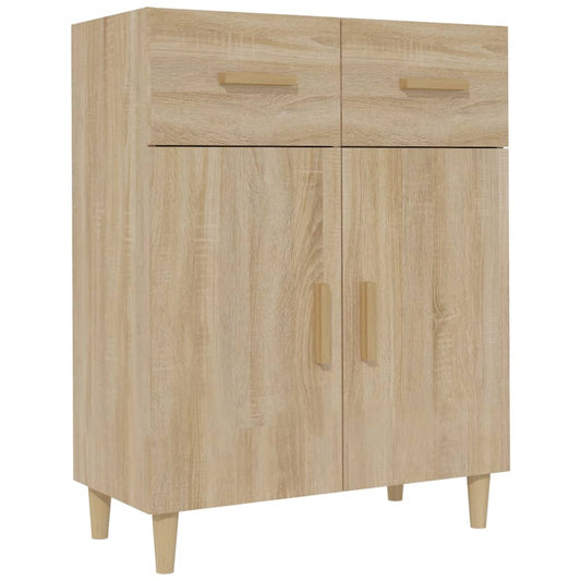 Sideboard Sonoma Oak 69.5x34x90 cm Engineered Wood