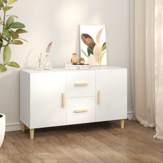Sideboard | White | Engineered Wood | Medium | Sideboard | Rectangular