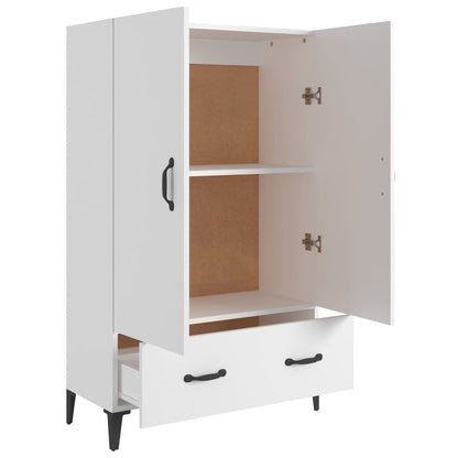 Highboard | White | Engineered wood | Tall | Highboard | Rectangular
