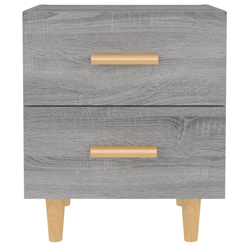 Bed Cabinet Grey Sonoma 40x35x47.5 cm