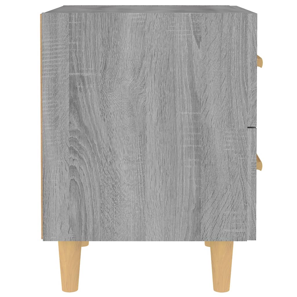 Bed Cabinet Grey Sonoma 40x35x47.5 cm