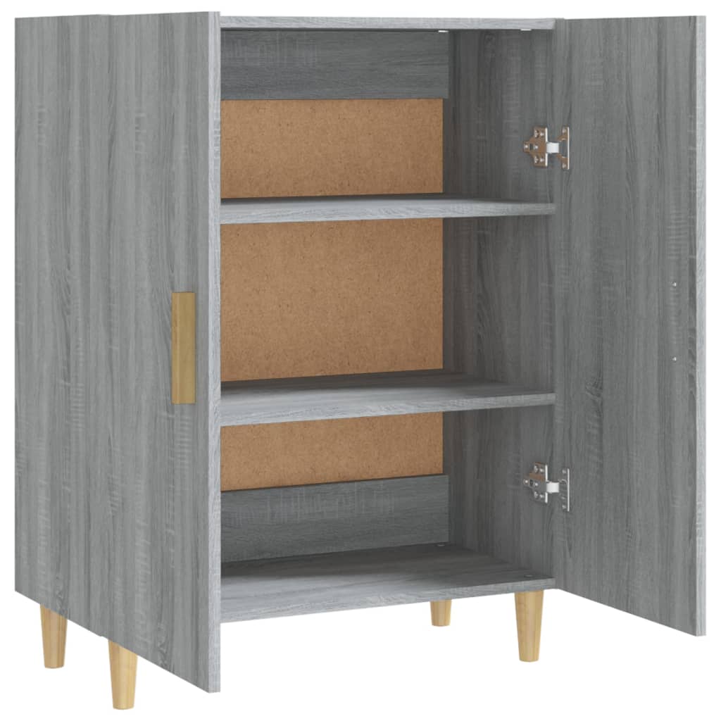 Sideboard Grey Sonoma 70x34x90 cm Engineered Wood