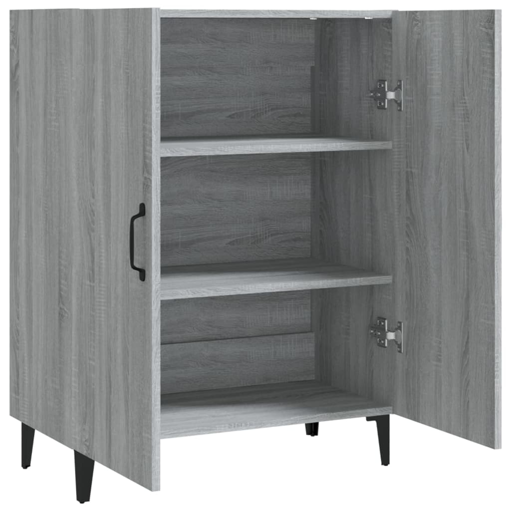 Sideboard Grey Sonoma 70x34x90 cm Engineered Wood