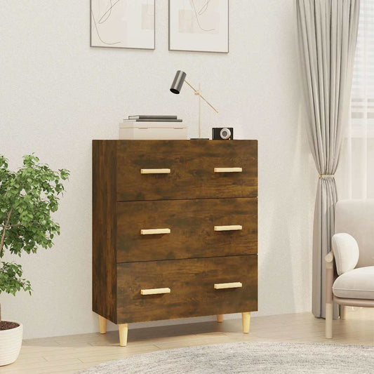 Sideboard | Smoked oak | Engineered wood | Medium | Sideboard