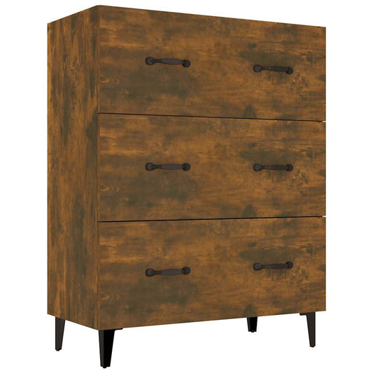 Sideboard | Smoked oak | Engineered wood | Medium | Storage | Sideboard