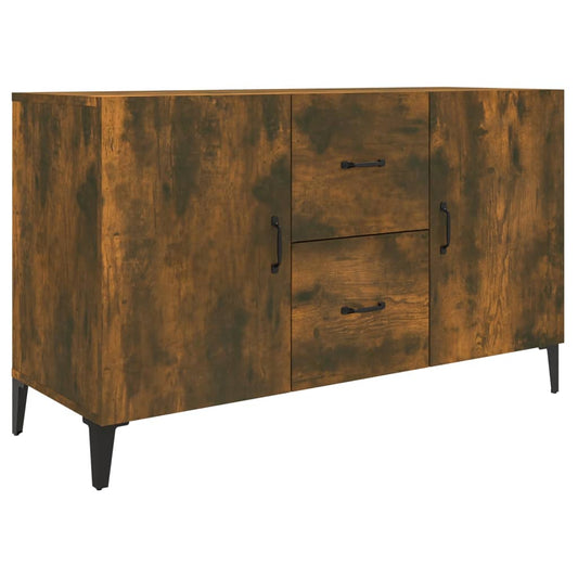 Sideboard | Smoked oak | Engineered wood | 100 cm x 36 cm x 60 cm