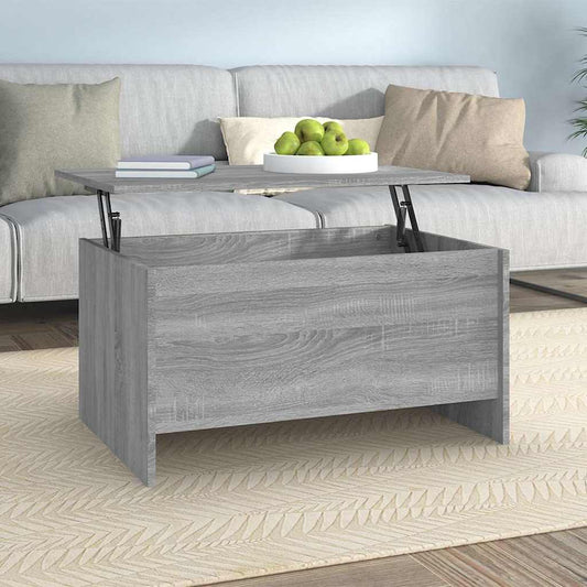Coffee Table | Grey Sonoma | Engineered wood | Adjustable Armrests