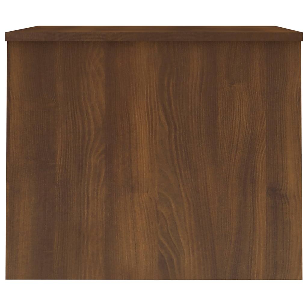 Coffee Table Brown Oak 80x50.5x41.5 cm Engineered Wood