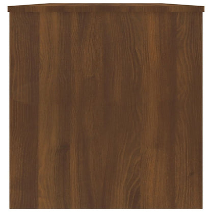 Coffee Table Brown Oak 102x50x52.5 cm Engineered Wood
