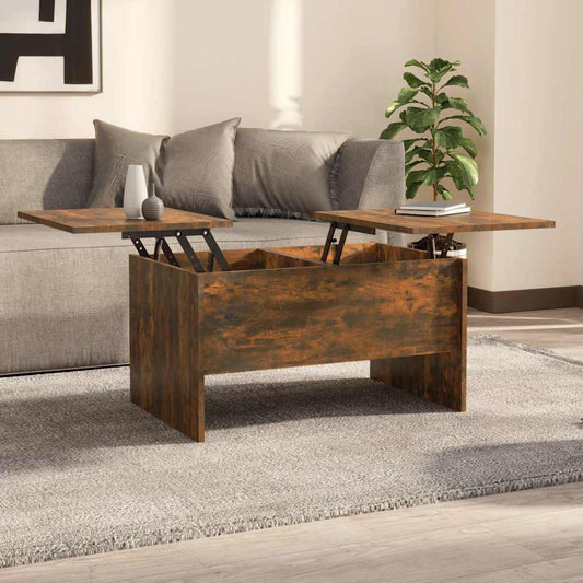 Coffee Table | Smoked Oak | Engineered Wood | Medium