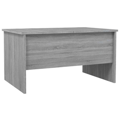 Coffee Table Grey Sonoma 80x50x42.5 cm Engineered Wood