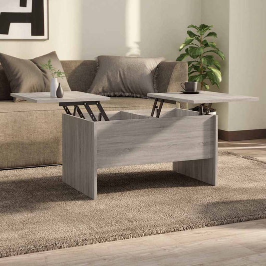 Coffee Table | Grey Sonoma | Engineered wood | Medium