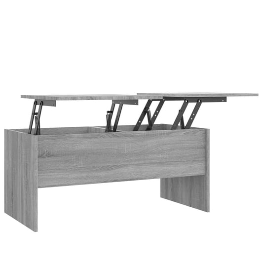 Coffee Table | Grey Sonoma | Engineered wood | 102x50.5x46.5 cm