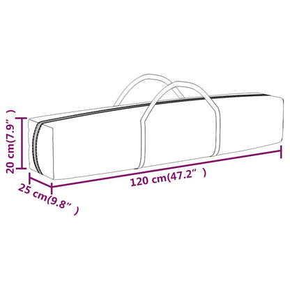 Folding Party Tent with Sidewalls Red 2x2 m