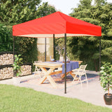 Folding Party Tent Red 3x3 m