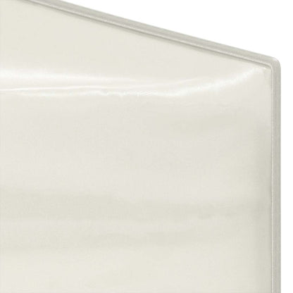 Folding Party Tent with Sidewalls Cream 3x3 m