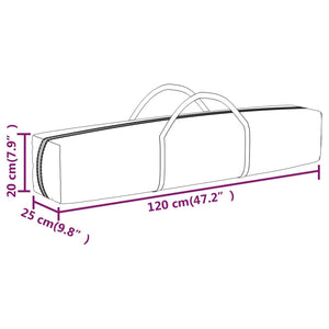 Folding Party Tent Cream 3x6 m