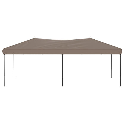 Folding Party Tent Taupe 3x6 m