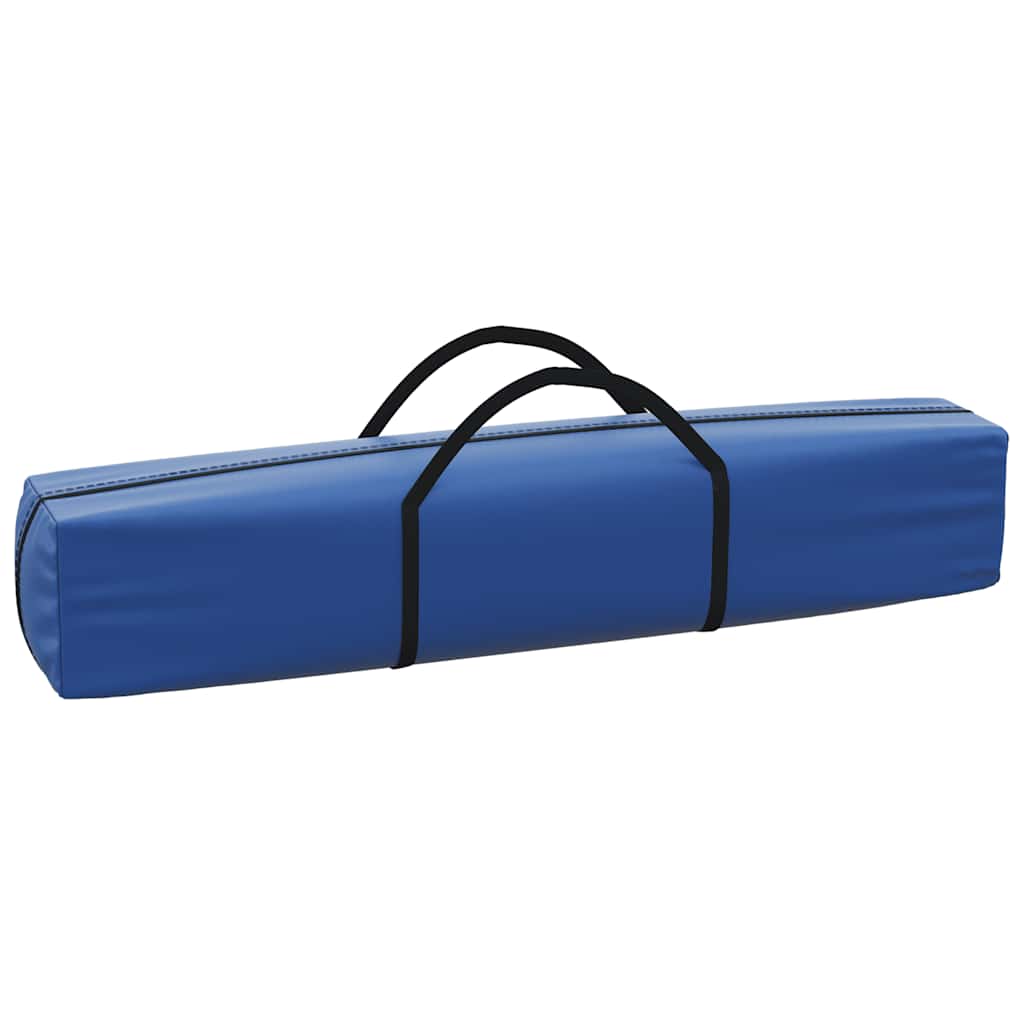 Folding Party Tent with Sidewalls Blue 3x6 m