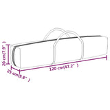 Folding Party Tent with Sidewalls White 3x6 m