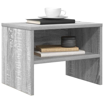 Bedside Cabinet Grey Sonoma 40x30x30 cm Engineered Wood