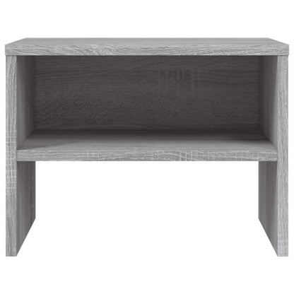 Bedside Cabinets 2 pcs Grey Sonoma 40x30x30 cm Engineered Wood