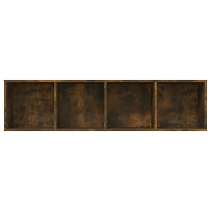 Book Cabinet/TV Cabinet Smoked Oak 143x30x36cm Engineered Wood