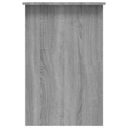 Desk Grey Sonoma 100x50x76 cm Engineered Wood