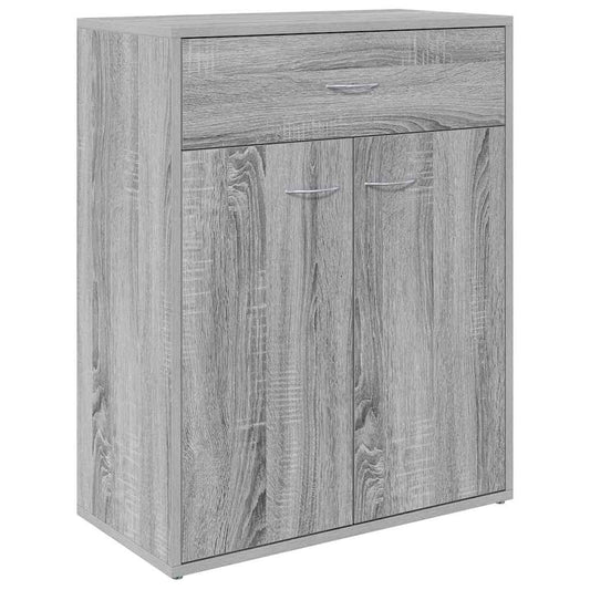 Sideboard Grey Sonoma 60x30x75 cm Engineered Wood