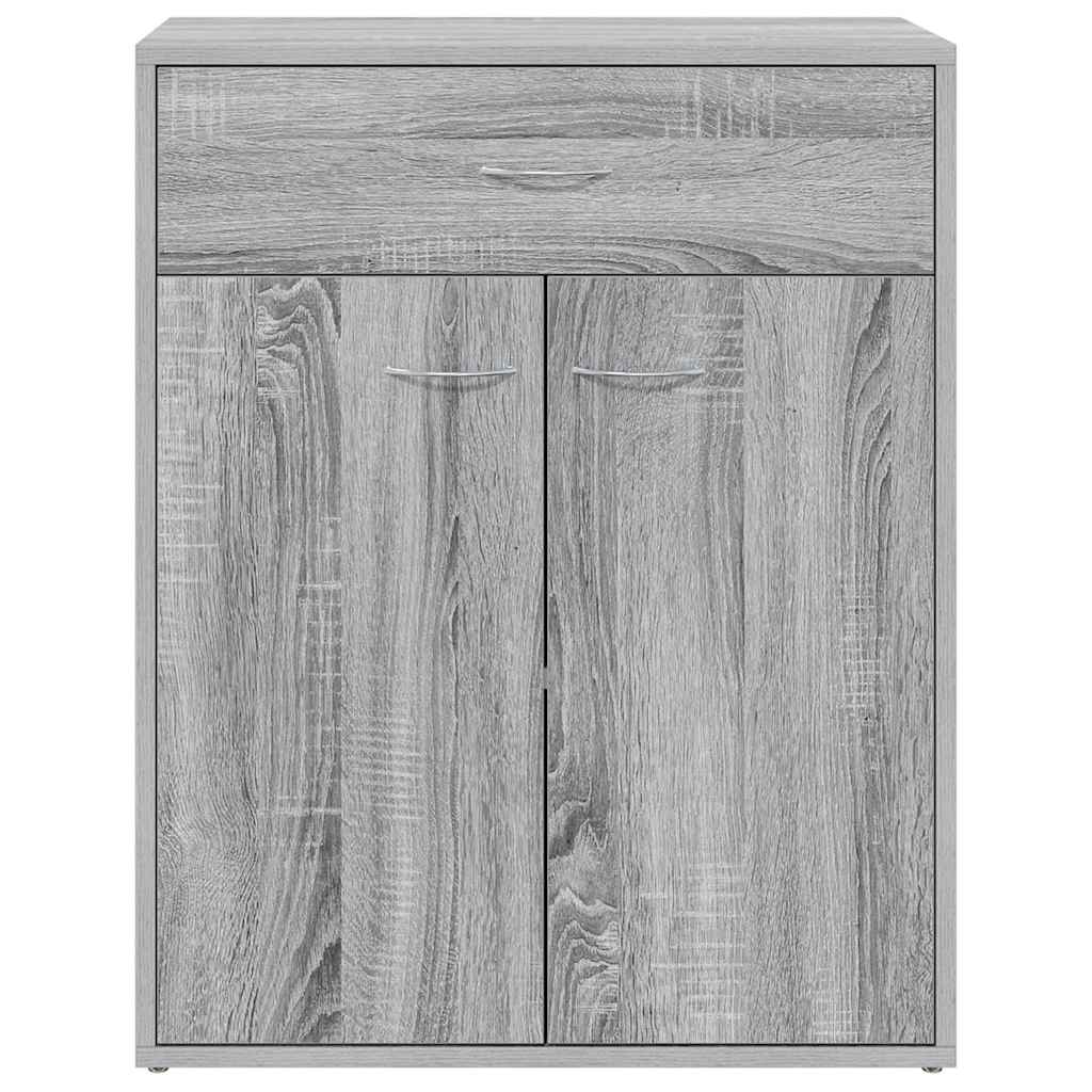 Sideboard Grey Sonoma 60x30x75 cm Engineered Wood