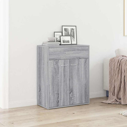 Sideboard Grey Sonoma 60x30x75 cm Engineered Wood